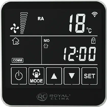 Приточно-вытяжная установка Royal Clima SOFFIO PRIMO 3.0 — вид под углом